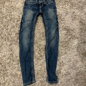 BKE Stella medium wash skinny jeans